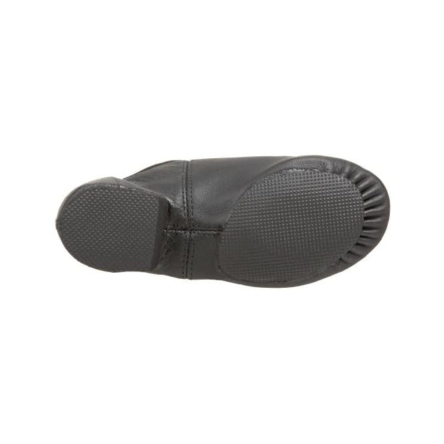 Leo's Black Lace Up Split Sole Jazz Shoe - Girls