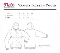 Varsity Jacket with Hood - Youth