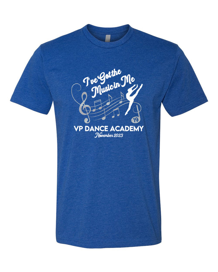 VP Dance Academy Recital T-Shirt - MUSIC IN ME - 19
