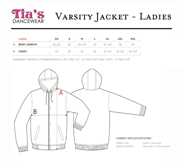 CAPA2 Competition Team Varsity Jacket with Hood