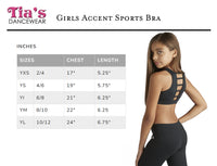 TMBDS Personalized DANCER Accent Sports Bra