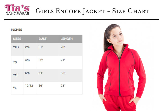 Encore Jacket - Girls