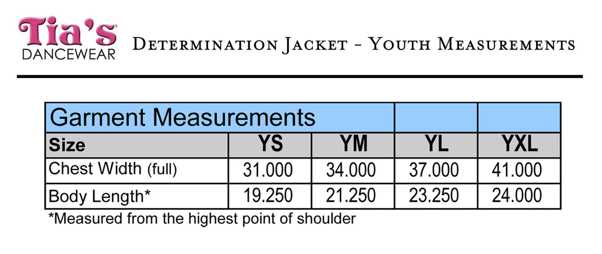 Determination Jacket - Youth