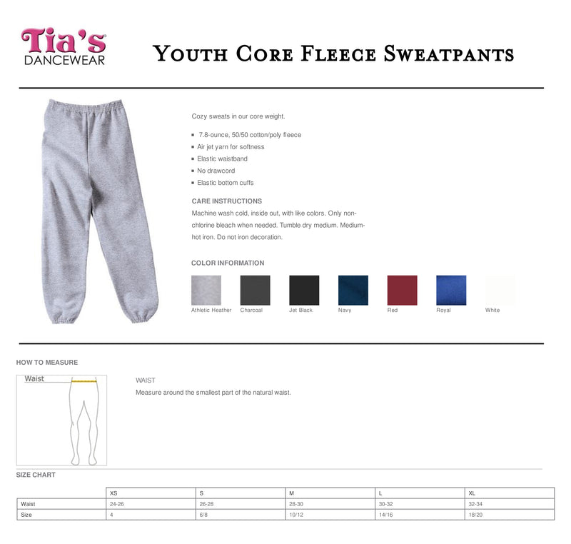 Port & Company® Youth Core Fleece Sweatpant