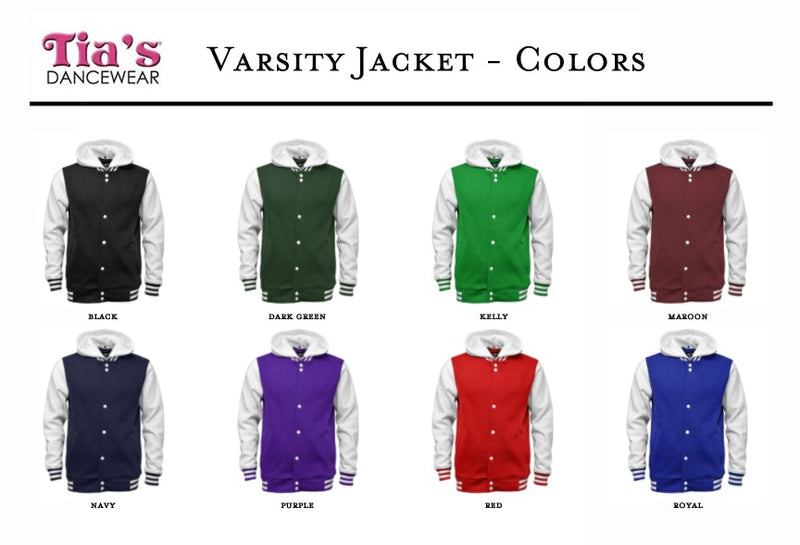 The World of Dance & Talent Varsity Jacket with Hood - Youth