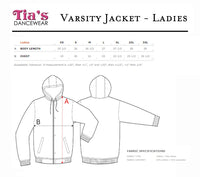 Varsity Jacket with Hood - Ladies